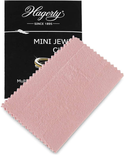 Hagerty Mini Jewel Cloth : cleaning polishing cloth for jewellery and precious stones