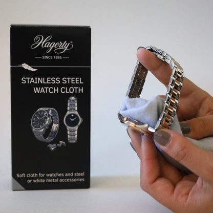Stainless Steel Cloth : watches and accessories cleaning polishing cloth