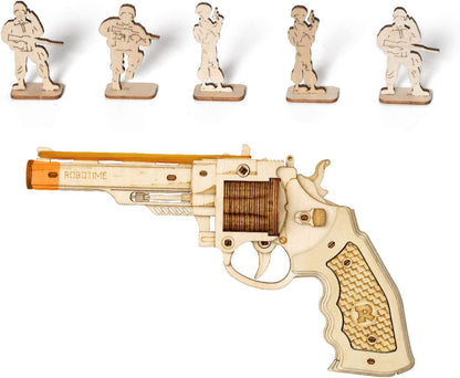 Robotime Gun Blocks Model Buliding Kit Toys Gift For Children Kids Boys Birthday Gift