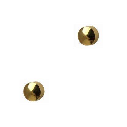 STUDEX Large, Regular, Mini Gold Plated Stainless Steel Traditional Ball