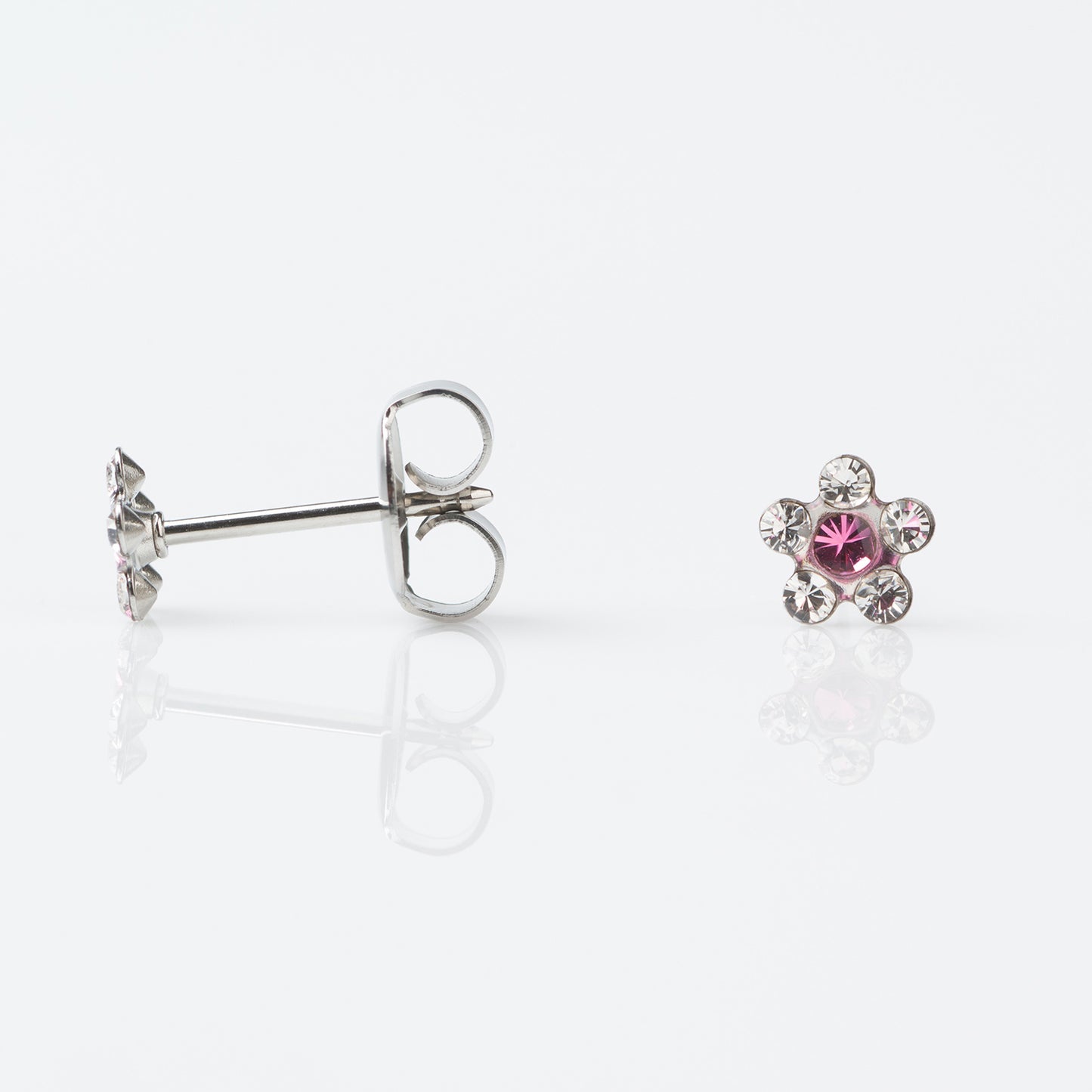 Studex Sensitive Stainless Steel Daisy Crystal – Rose