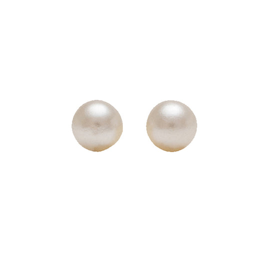 Studex Sensitive Gold Plated 8mm White Pearl