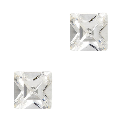 Studex Sensitive Stainless Steel 6mm Crystal Square
