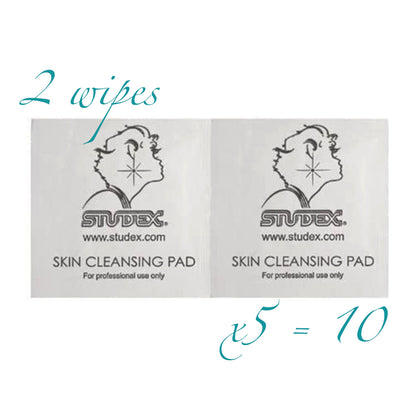 STUDEX Skin Cleansing Pads Ear Piercing Alcohol Wipes